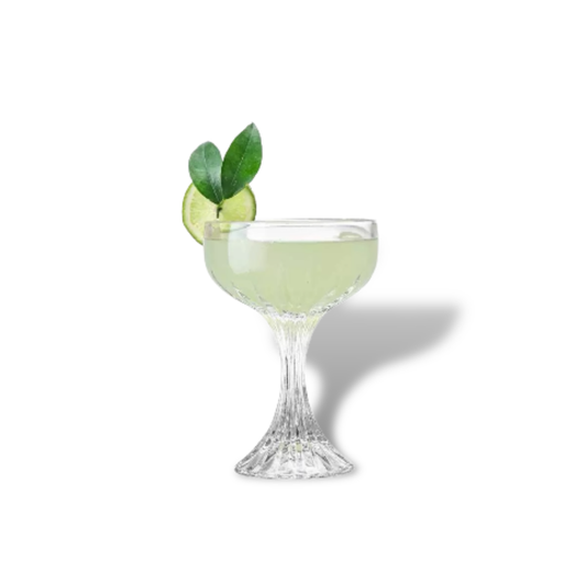 Crystal Goblet Tall Drinking Wine or Dessert Glass Set of 6 Pieces